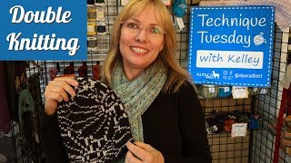 Learn How To Start Double Knitting Your First Hat  Technique Tuesday [upl. by Lanae]