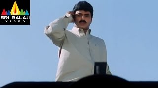 Palanati Brahmanaidu Movie Train Scene  Bala Krishna Sonali Bendre  Sri Balaji Video [upl. by Keslie]