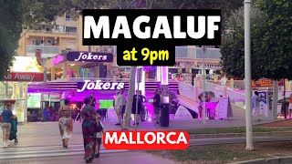 Experience Magaluf at 9pm in June  is it busy [upl. by Vedi763]