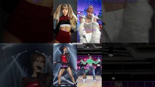 LISA MONEY MV vs CHRISTMAS VER vs CONCERT vs TIKTOK lisa blackpink shorts [upl. by Yesteb823]