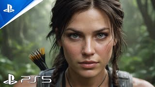 Tomb Raider 2024  Realistic Immersive Ultra Graphics Gameplay 4K HDR  Tomb Raider 2024 Trailer [upl. by Ellennej]