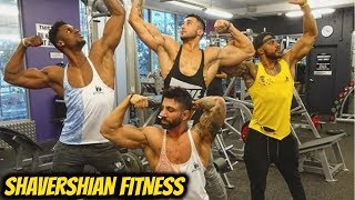 Chest day w Shavershian Fitness [upl. by Atiroc]