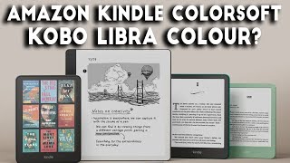 Whats the BEST EReader for Color Lovers Kindle Colorsoft or Kobo Libra Color [upl. by Elmajian]