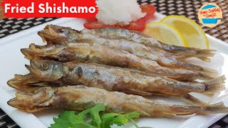 Crispy DeepFried Shishamo Capelin Fish in 8 Minutes [upl. by Birdella192]