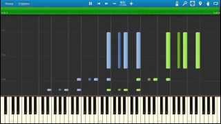 Franz Liszt  Hungarian Rhapsody No 10 in E major Piano Synthesia [upl. by Just]