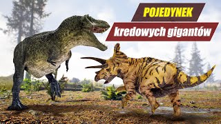 TREX vs TRICERATOPS  pojedynek kredowych gigantów [upl. by Ashil352]