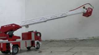 FIRE LADDER l RC ROTATING LADDER l RC FIRE TRUCK l RC FIRE ENGINE l scale [upl. by Laverne324]