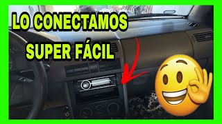 NUEVO ESTERO PARA EL POINTER  COMO INSTALAR UN AUTO ESTÉREO FÁCIL Y RÁPIDO [upl. by Ahsiket457]