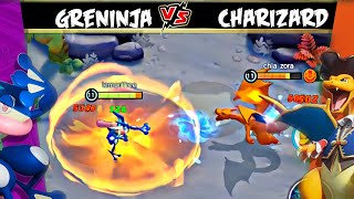 Who will Win GRENINJA vs CHARIZARD  8 Test  pokemon unite [upl. by Ramu]