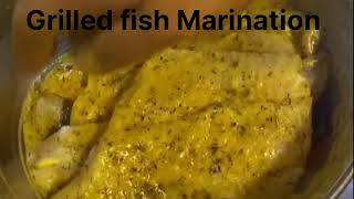 Exclusive First Look at Grilled fish Marination fish Marination [upl. by Ailahs]