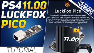 Using a LuckFox Pico to Jailbreak the PS4 on 1100 [upl. by Neom]