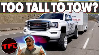 Does Lifting A Pickup Truck RUIN Its Towing Capability Nathan to the Rescue Ep 3 [upl. by Akkinahs]