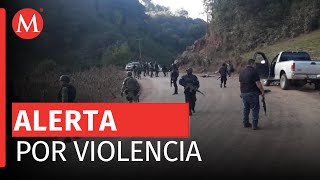 Hombres armados agreden a pobladores del municipio de Chilapa en Chiapas [upl. by Tezile]