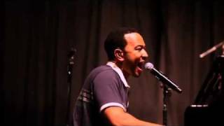 John Legend summer tour kickoff rehearsal performance rebroadcast [upl. by Eenaej]