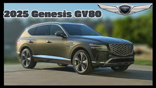 2025 Genesis GV80 The Ultimate Luxury SUV Review [upl. by Ayhtin]