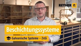 Galvanische Systeme ZinkNickel ZnNi – REYHER Videoschulung Beschichtungssysteme [upl. by Carhart682]