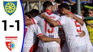 CarrareseMantova 11 Tutti i gol e gli highlights dettagliati [upl. by Noral]