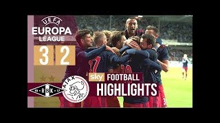 Rosenborg vs Ajax 32 All Goals amp Highlights  Europa League 25082017 [upl. by Demaggio]