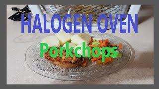 HALOGEN OVEN Porkchops [upl. by Mollie663]