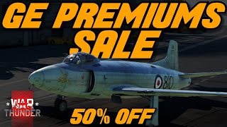 GOLDEN EAGLE PREMIUM vehicles SALE 50 OFF AND they are getting removed after  War Thunder [upl. by Tocs]