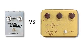 Vertex Steel String vs Klon Centaur [upl. by Atined180]