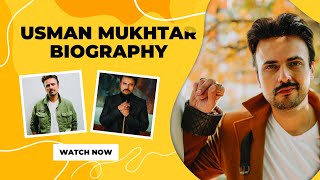 Usman Mukhtar Biography  Usman mukhtar Interview Actors life officailtrendinglove [upl. by Odie]