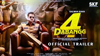 Dabangg 4  Trailer 2024  Salman Khan  Sonakshi Sinha  Prabhu Deva  Ram Charan  Arbaaz khan [upl. by Isidora]