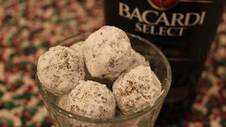 Non Alcoholic Rum Balls Recipe  Easy Rum Balls For Kids  Rum Ball Recipe For Christmas [upl. by Stanislas]