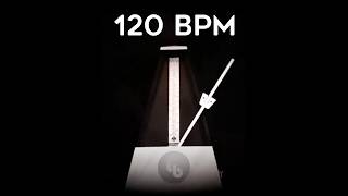 120 BPM METRONOME [upl. by Ilehs]