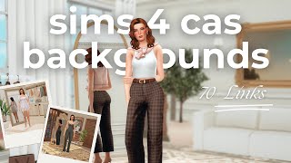 aesthetic cas backgrounds 70 links  sims 4 mods [upl. by Ambrose76]