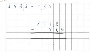 23 Schriftliche Subtraktion mit Komma [upl. by Sudderth]