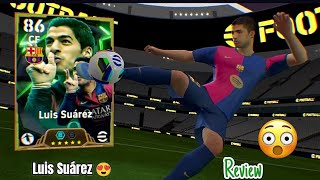 105 Rated Luis Suárez Epic MSN Pack Opening Luis Suárez Epic Review Efootball msn [upl. by Selinski]