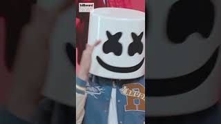 Marshmello Reveals He Created a New Song Every Single Day While in Miami  Billboard News Shorts [upl. by Atteuqal592]