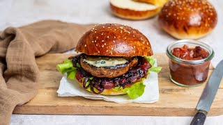 Portobello Mushroom Burger [upl. by Atima]