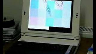 Atari XL Laptop runs quotunpluggedquot by MEC [upl. by Anyrak]