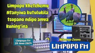 Limpopo FM khetchemu Ntanyiwa kutulukila tsopano ndipo amva kuningina ku bomako lero [upl. by Jesus811]