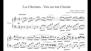 Les Choristes  Vois sur ton Chemin for Piano [upl. by Oirad]