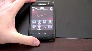 Blackberry Storm 2 Screen Explained [upl. by Akinna]