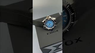 Edox SkyDiver Neptunian 80120 3NCA BUIDN  StyleTime edox diverswatch [upl. by Camroc]