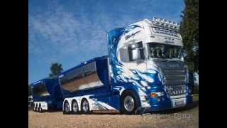 SCANIA R620 V8 AIRBRUSH TRUCK THURHAGEN AKERI SWEDEN [upl. by Yekciv290]