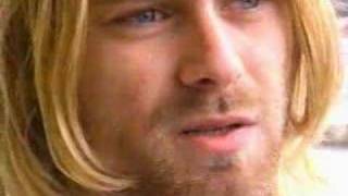 Kurt Cobain Interview on his Lyrics [upl. by Airdnaid967]