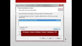 Oracle Database Express Edition 11g Installation teks bahasa Indonesia [upl. by Paynter418]