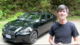 2014 Lexus GS350 F Sport  Review amp Test Drive [upl. by Julio]