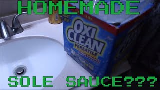 MAKING SOLE SAUCE SNEAKER EXPERIMENT [upl. by Stelu]