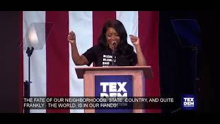 Congresswoman Jasmine Crockett 2024 Texas Democratic Convention Address [upl. by Ralleigh]