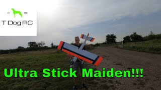 Hangar 9 Ultra Stick 10cc  Maiden Flight [upl. by Inalak]