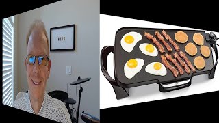 Presto 07061 Electric Griddle with Removable Handles 22 inch  HONEST Review [upl. by Atinrahs198]