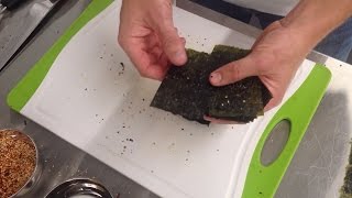 How to Make Roasted Seaweed Snacks  Cooking Light [upl. by Chill356]