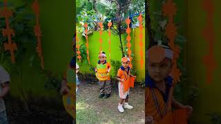 Orange color day celebration [upl. by Avek]