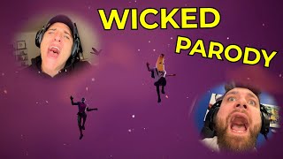 GAMERS AFTER THEY SEE WICKED Defying Gravity Parody Song [upl. by Alcine]